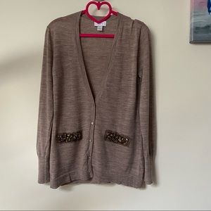 Ann Taylor Loft long cardigan